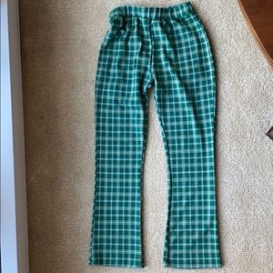 Urban outfitters knit plaid pants